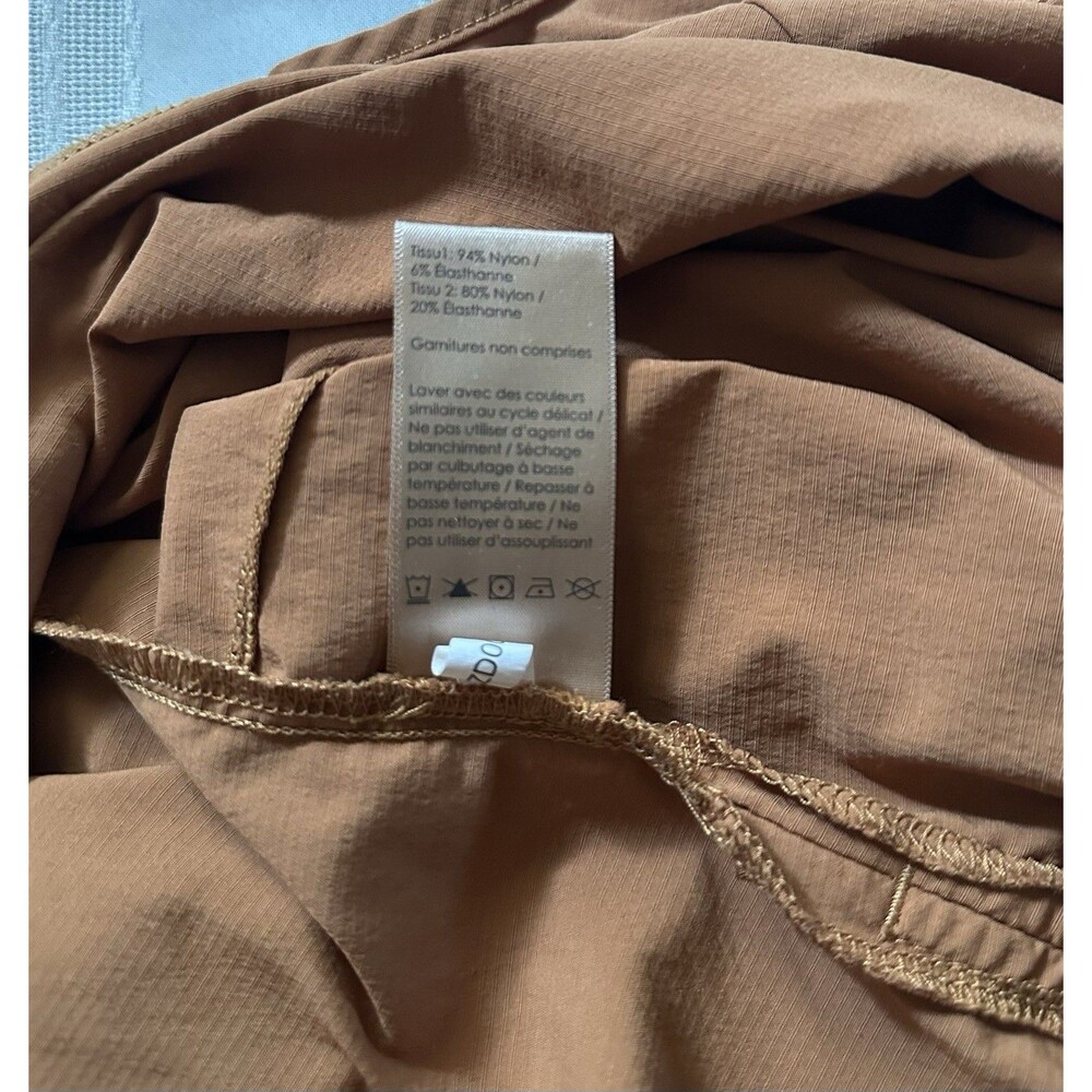 Indyeva Liike Dress Size S Rust Copper Orange / Terracota Hiking Athleisure EUC - Picture 15 of 15